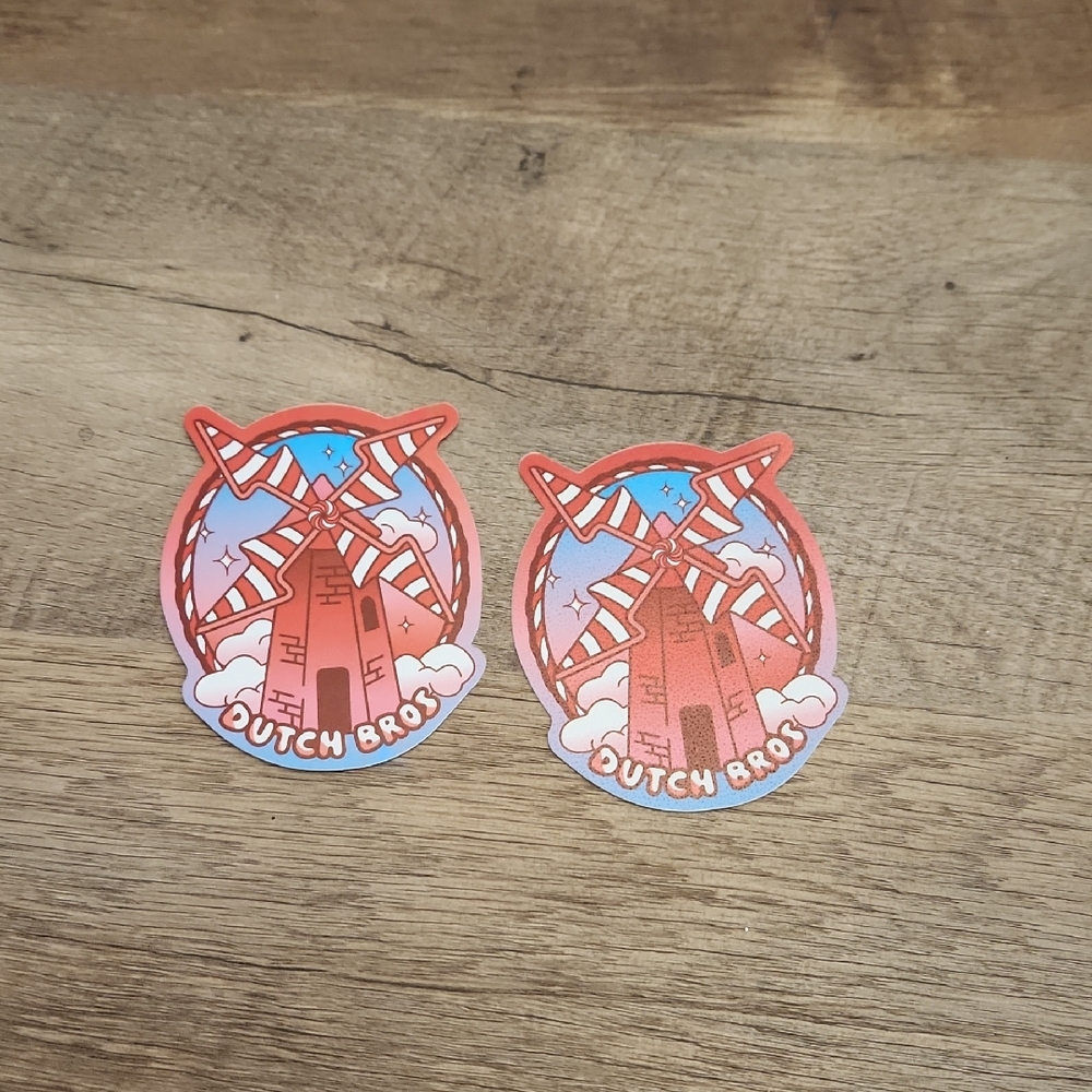 Dutch Bros Peppermint Sticker